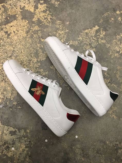 gucci trainers bee ebay|Gucci ace trainers women's.